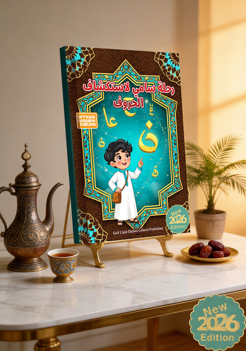 Arabic alphabet book for kids - Sami's Letter Journey - cover
