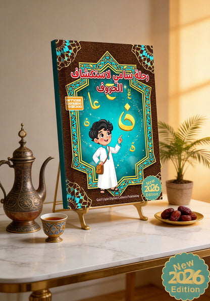 Arabic alphabet book for kids - Sami's Letter Journey - cover