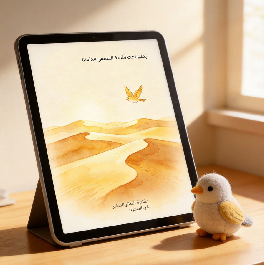 مغامرة الطائر الصغير في الصحراء | PDF